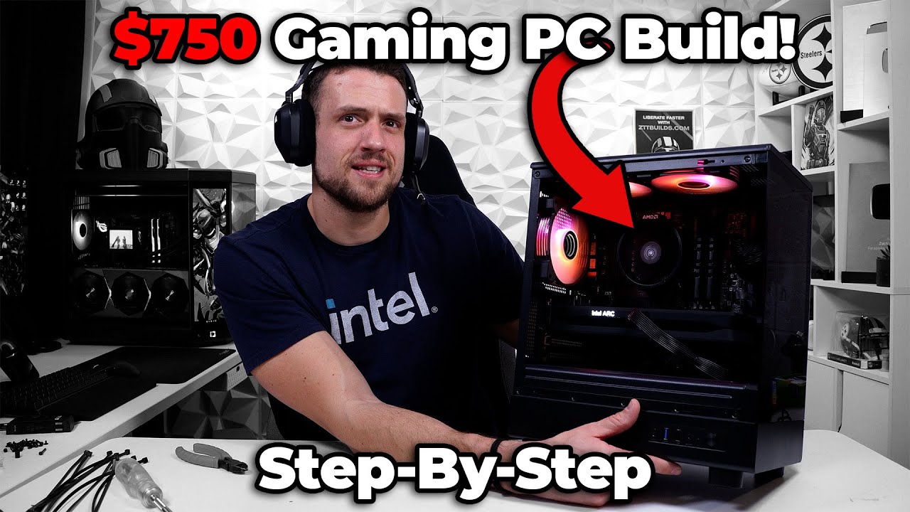 How to Build a $750 Gaming PC (Ryzen 5 5500 and Intel Arc B580)