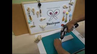 ハンマーで工作ボールチェーンキーホルダー