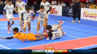 Oxford Grammar School vs Krishnaveni Talent School SF2 Kabaddi Highlights | KBD Juniors Hyderabad