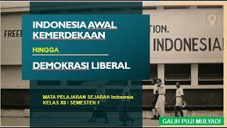 Kondisi ekonomi Indonesia pada awal kemerdekaan