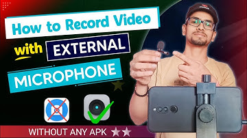 How to connect mic to phone for video recording | How to record video with external mic android ?