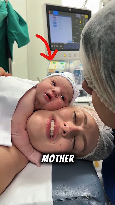 Unbelievable This Baby Stops Crying The Instant He Feels His Mother’s Touch 😱 #shorts
