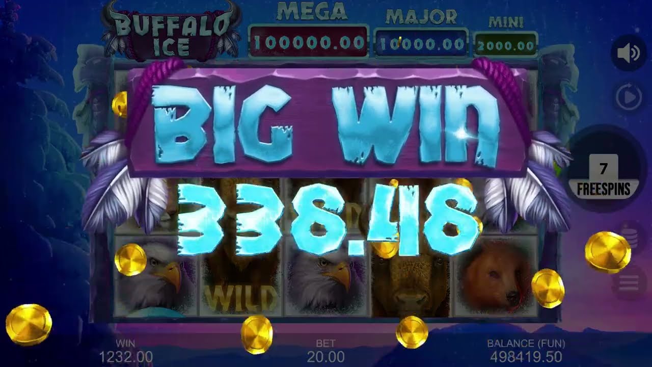Buffalo Ice Hold the Spin (Gamzix) Slot Review | Demo & FREE Play video preview