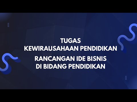 Ide Bisnis Di Bidang Pendidikan