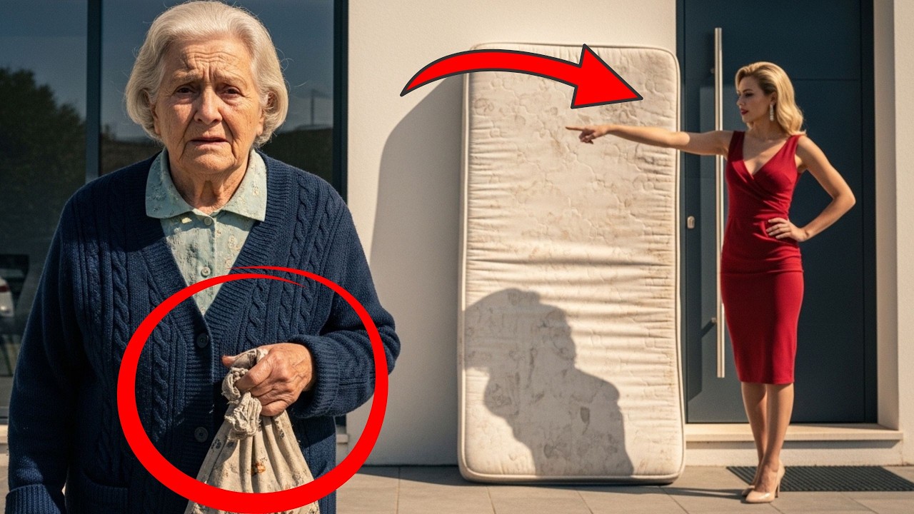 42 años limpiando su casa… La echaron con un colchón sucio. El final la dejó sin palabras