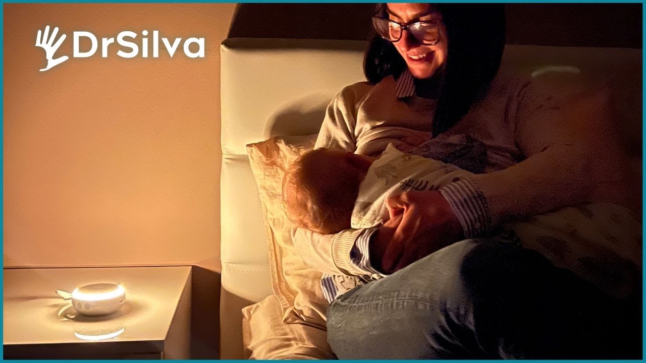MACCHINA DEI RUMORI BIANCHI E MELODIE PER RILASSARE E ADDORMENTARE NEONATI E BAMBINI - DrSilva
