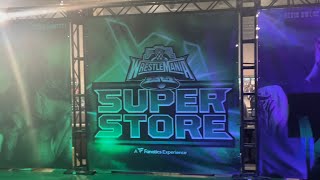 Celebrity WWE Wrestlemania 40 Superstore Full Tour & Walkthrough! Wealth