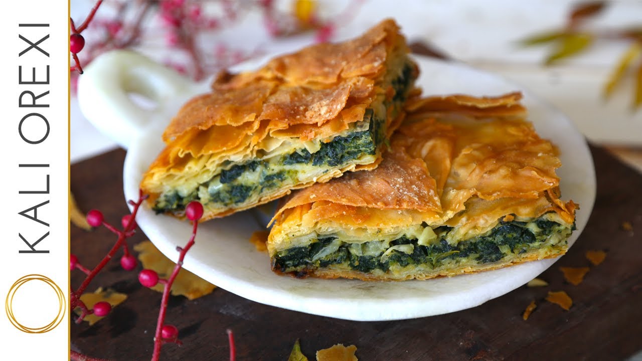 Antigoni’s Tsouknidopita - Greek Stinging Nettle Fillo Pie Recipe
