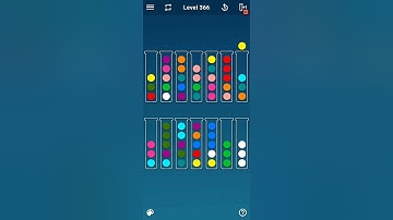BALL SORT PUZZLE LEVEL 366