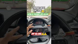 Tata Harrier DPF Regeneration issue #tataharrier #tatamotors #trending #dpfsolution