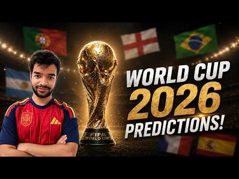 Trying to predict FIFA WORLD CUP 2026.