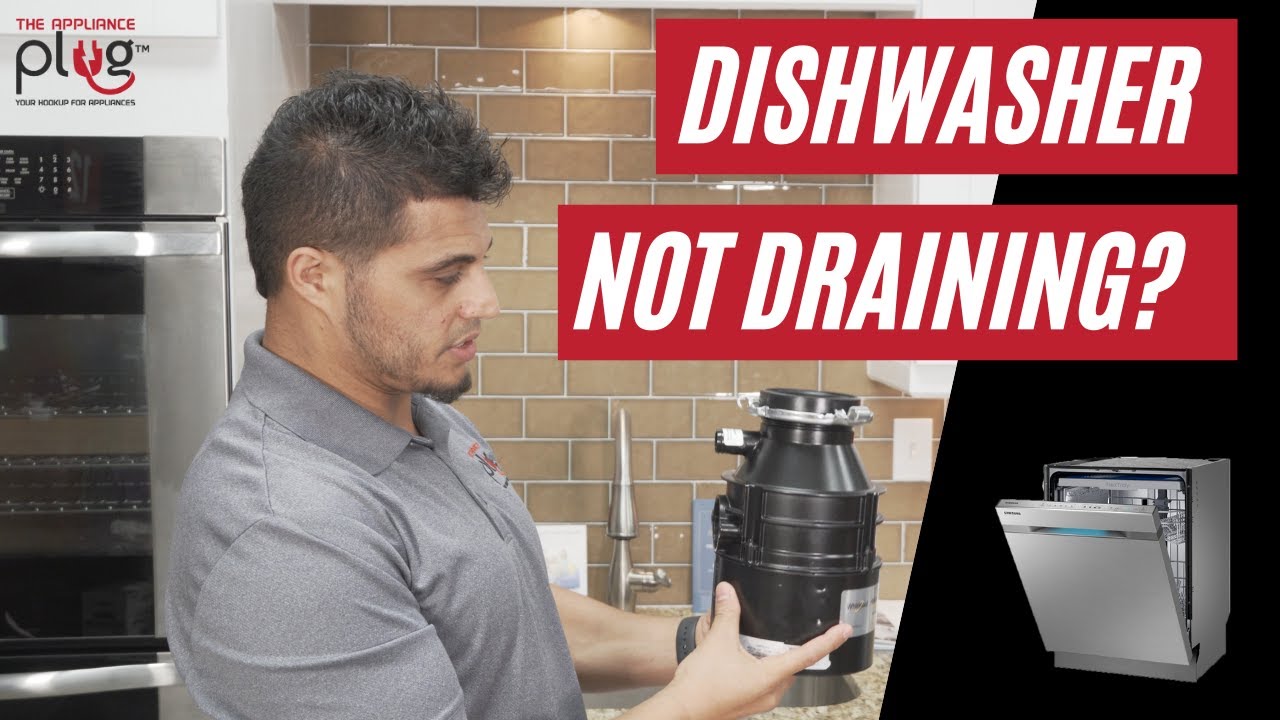 Easy Fix for Dishwasher Not Draining YouTube