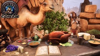 ALL COOKING/BREWING RECIPE LOCATIONS | Conan Exiles |