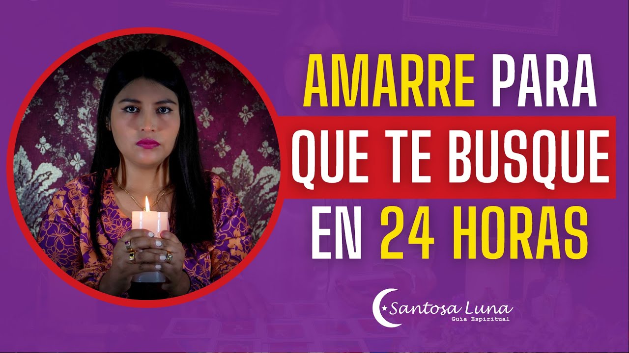 AMARRE para que me PIENSE, BUSQUE O MANDE WHATSAPP 24 HORAS| Hechizo