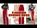 ATUENDOS 2023 PARA USAR PANTALON ROJO EN PRIMAVERA💞OUTFITS 2023 TO WEAR RED PANTS IN SPRING