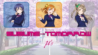 Download Lagu µ's 2nd year - Susume→Tomorrow - color coded (ROM/ENG/VIE) MP3