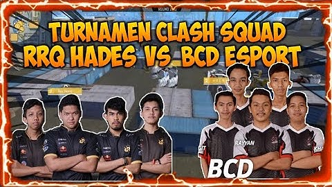 TURNAMEN CLASH SQUAD TEAM RRQ VS BCD ESPORT - FREE BATTLEGROUND INDONESIA