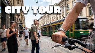 Helsinki Today 🇫🇮 Friday 31 July 2026 | Sunny Summer City Cycling Tour in 4K HDR | Finland