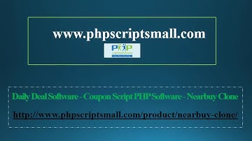 Daily Deal Software - Coupon Script PHP Software - Nearbuy Clone