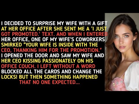 I DECIDED TO SURPRISE MY WIFE WITH A GIFT AT HER OFFICE AFTER SHE SENT