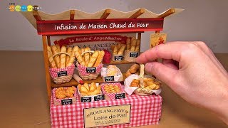 DIY Miniature Bakery パリのミニチュアパン屋さん作り