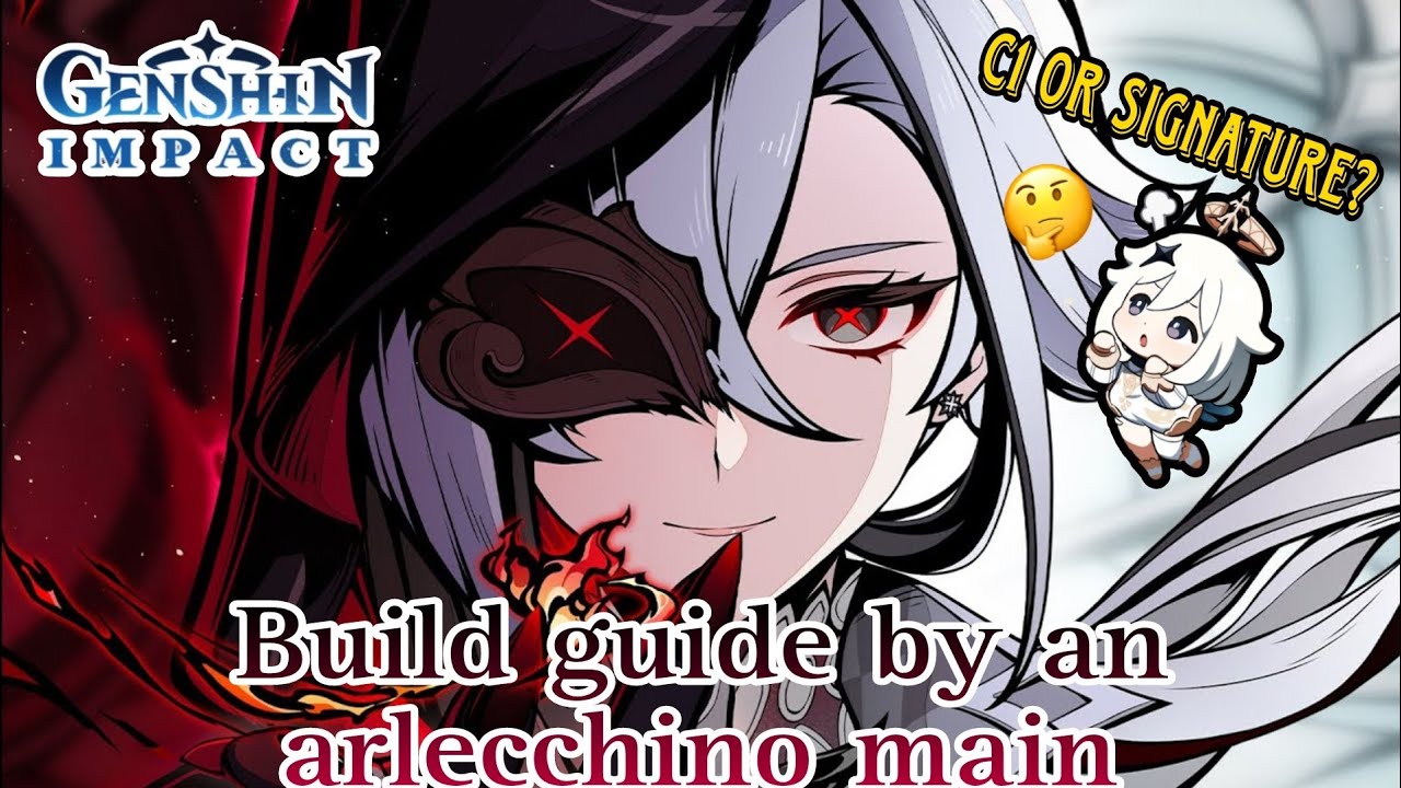 Arlecchino: The Best Pyro DPS Build guide | Genshin Impact | - YouTube