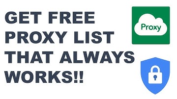 How to Get Free Proxy Lists That Always Works | How to Use Proxy
