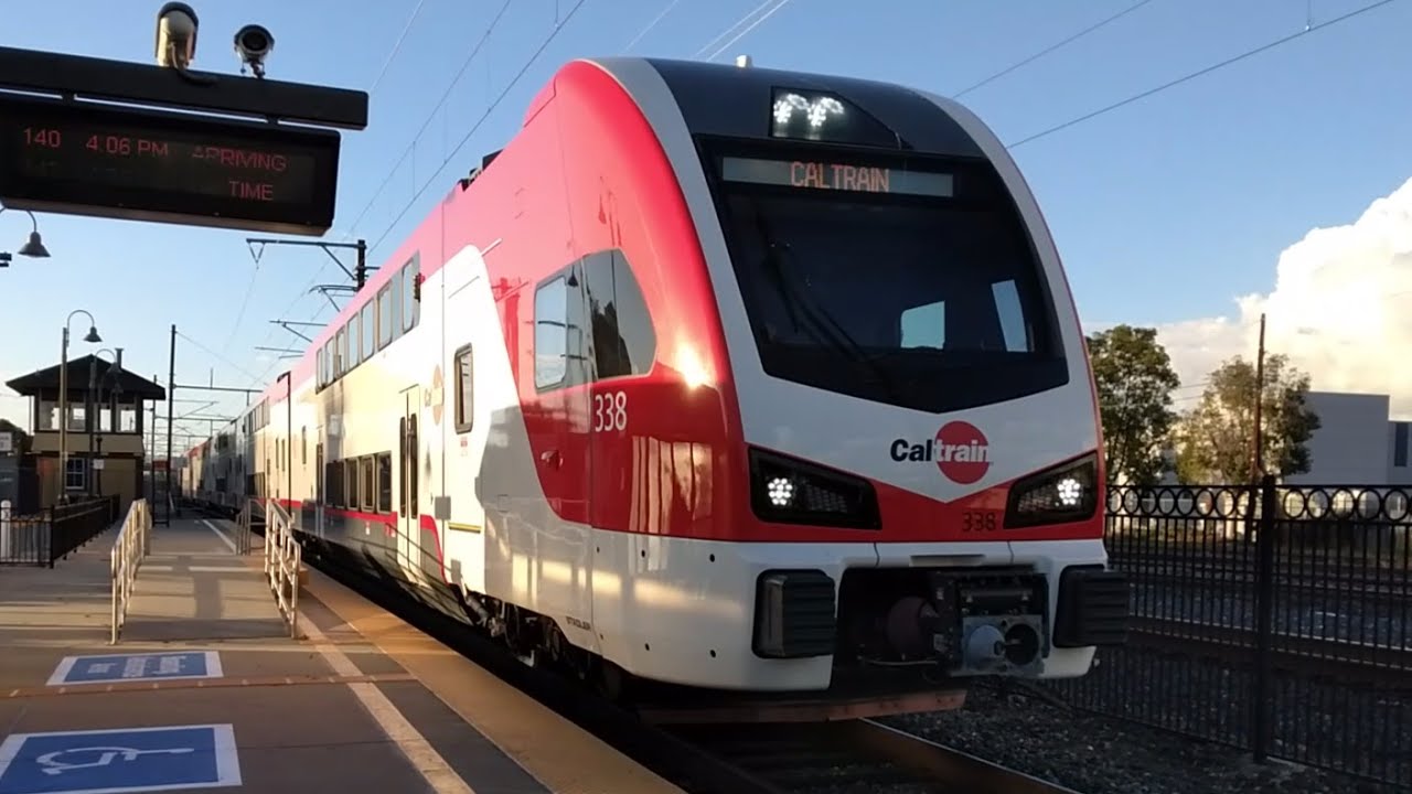 Caltrain Stadler KISS EMU Car 