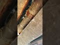 rad leak on Nissan Maxima 2009. culprit found! #diy #car #thelazyhandyman #shorts
