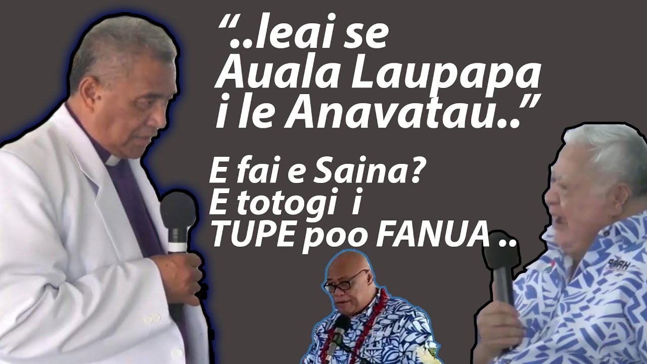 LEAI SE AUALA LAUPAPA I LE ANAVATAU, AE A TAUNUU - E TOTOGI I TUPE POO FANUA (CHINA)!