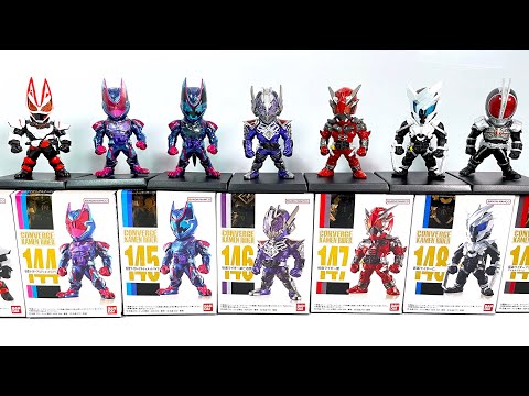 CONVERGE KAMEN RIDER 25 全７種 開封 コンバージ仮面ライダー２５ ギーツ アルティメットリバイス 滅亡迅雷 雷 亡 ファイズ アクセルフォーム 食玩 candy toys