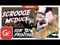 Scrooge McDuck 3D Printing Figurine | Assembly