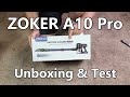 Zoker a10 pro unboxing and initial testing