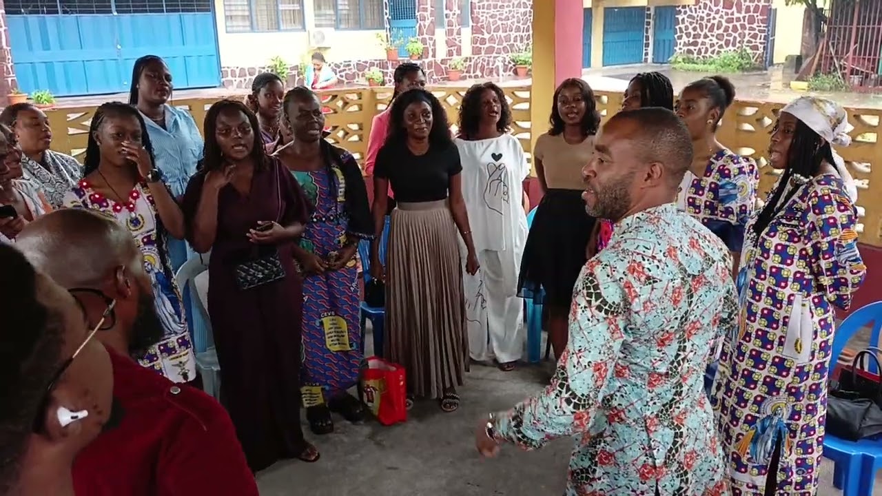 Mfumu mebutuka kuna Beteleme (Tsaf): Apprentissage avec la chorale Amour et Joie, Paroisse St Joseph