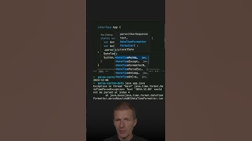 How to Create a Date from Custom Format String #java #shorts #coding #airhacks
