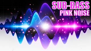 You Like Brown Noise? This Sub Bass & Pink Noise Hits Harder | 10 Hours Coding | No Ads