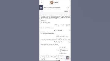 Statistics 2 Week 3 Graded Assignment || IIT Madras BS Degree