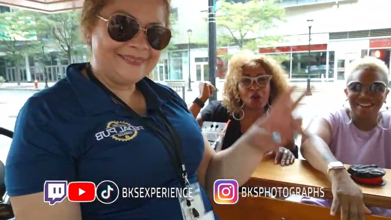 We Rode Hartford’s Pedal Pub Party Bike & It Was INSANE! | BKS Experience IRL Part 1 of 10