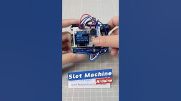 This Arduino Slot Machine Actually Works! 🔥 #arduino #arduinoproject