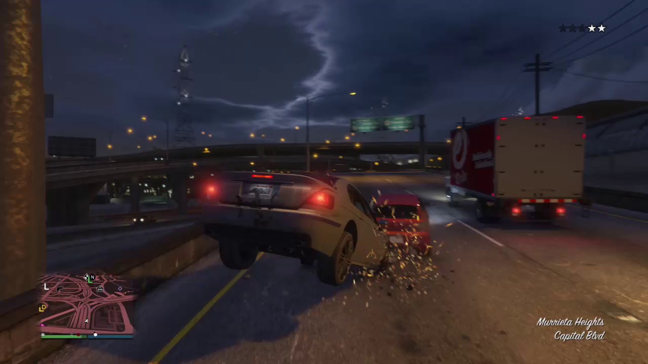 Grand Theft Auto V - Messing Around With The Cops - YouTube