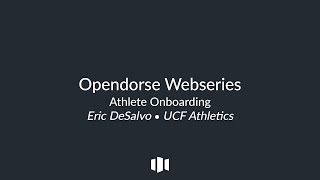 Behind the Logo | Athlete Onboarding | Eric DeSalvo