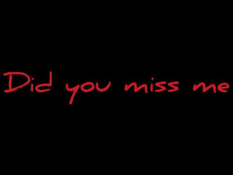 Did you miss me?