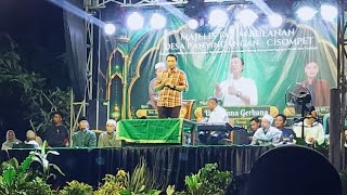 Ustadz Nana Gerhana di Desa Panyindangan Kec. Cisompet, Kab Garut - Jawa Barat