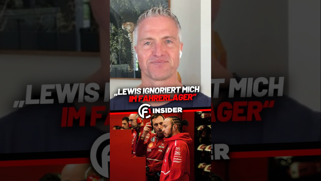 Nicht das beste Verhältnis zwischen Ralf Schumacher und Hamilton 😶