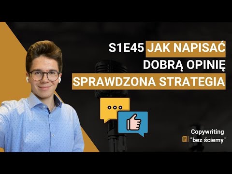 Wideo: Jak Napisać Dobrą Opinię