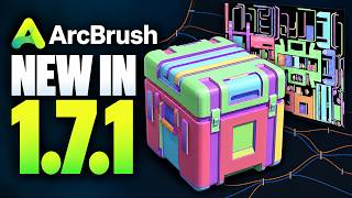 ArcBrush 1.7.1: Wire Ties, UV Grid, and UV Layout