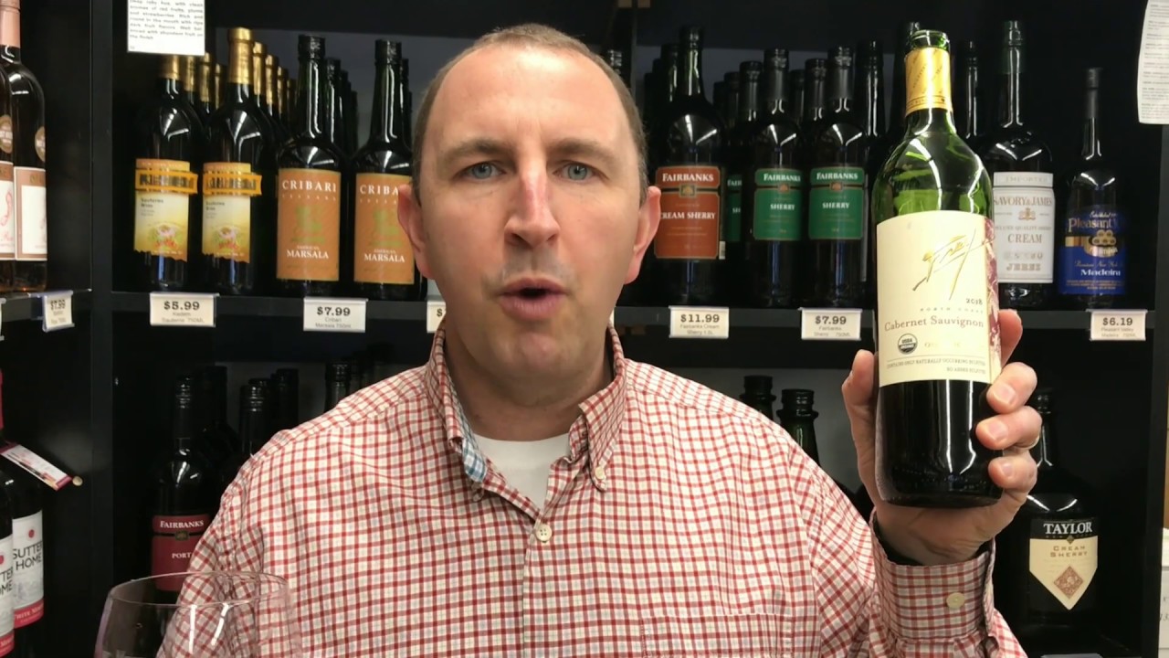 Frey Cabernet Sauvignon | One Minute Of Wine Episode # 809