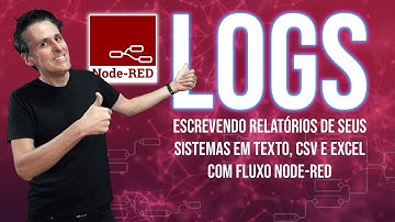Logs CSV e Excel com Node-RED