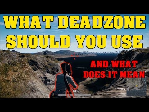 Best Dead Zone Aiming Setting Xbox One x/PS4 PUBG Personal Trainer – (PlayerUnknown's BattleGrounds)