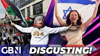 Eurovision: Pro-Palestine protesters SLAMMED for HOUNDING Israel finalist - 'She didn't do anything' by GBNews 29,151 views 1 day ago 4 minutes, 57 seconds